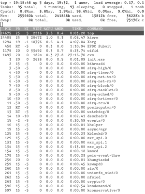 kindle terminal emulator kterm screenshot